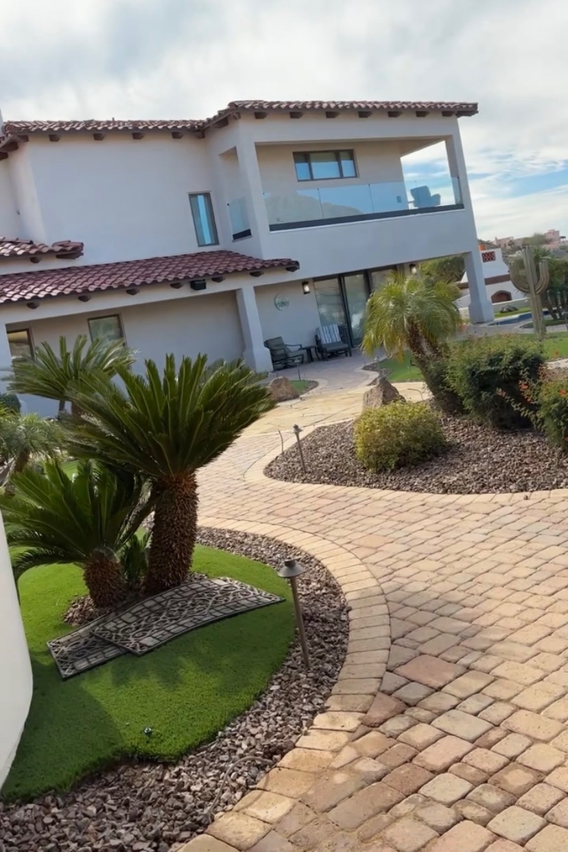 Patio hardscape